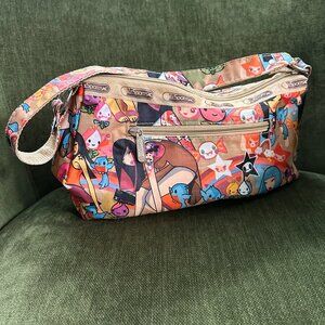 TokiDoki X LeSportSac Mini-Tote Handbag Flower'Spring Print